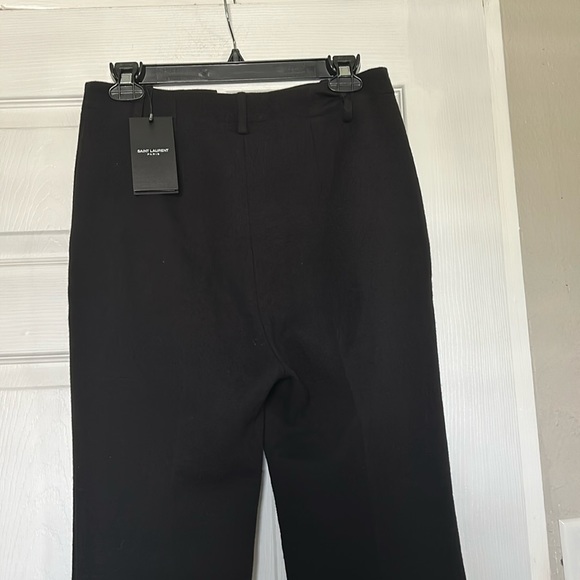 Sale. New Authentic Saint Laurent black wool pants - Picture 7 of 12